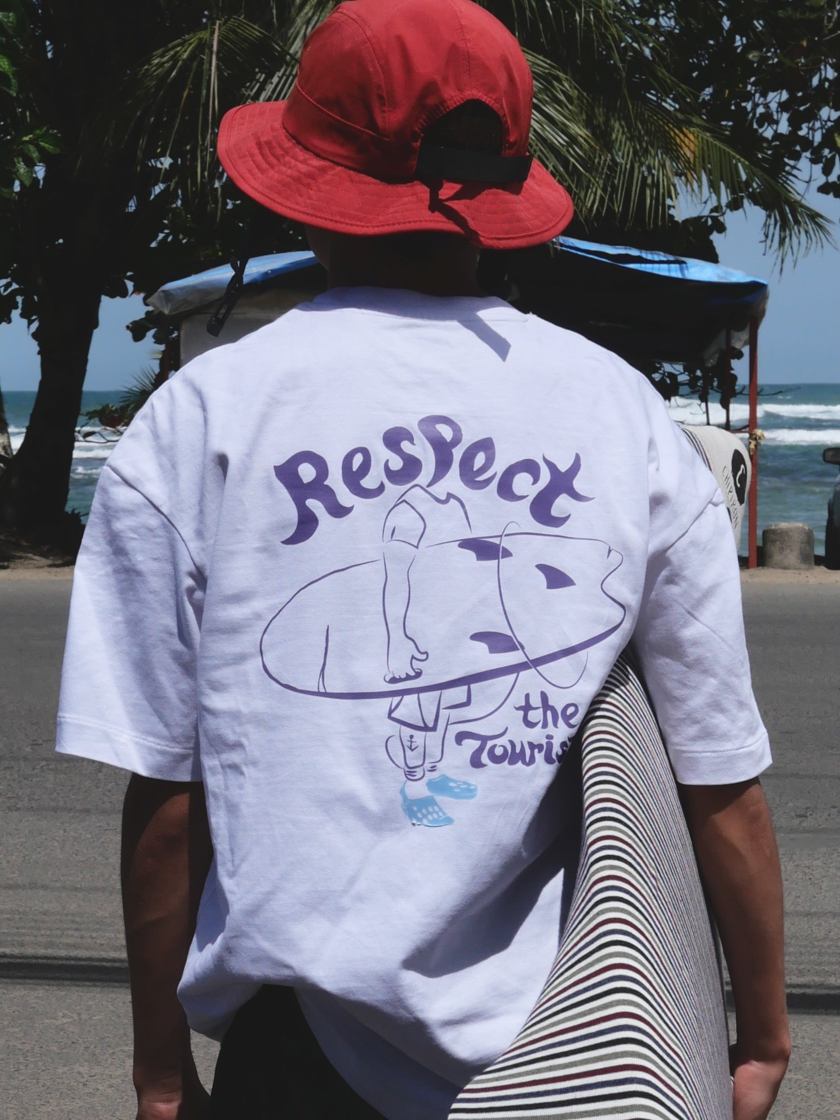 T-shirt Respect the tourist