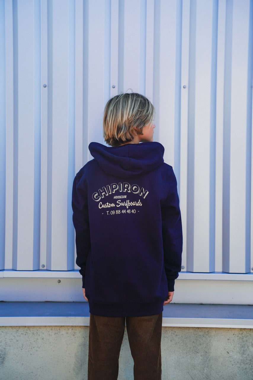 Children's gray Surf Club hoodie